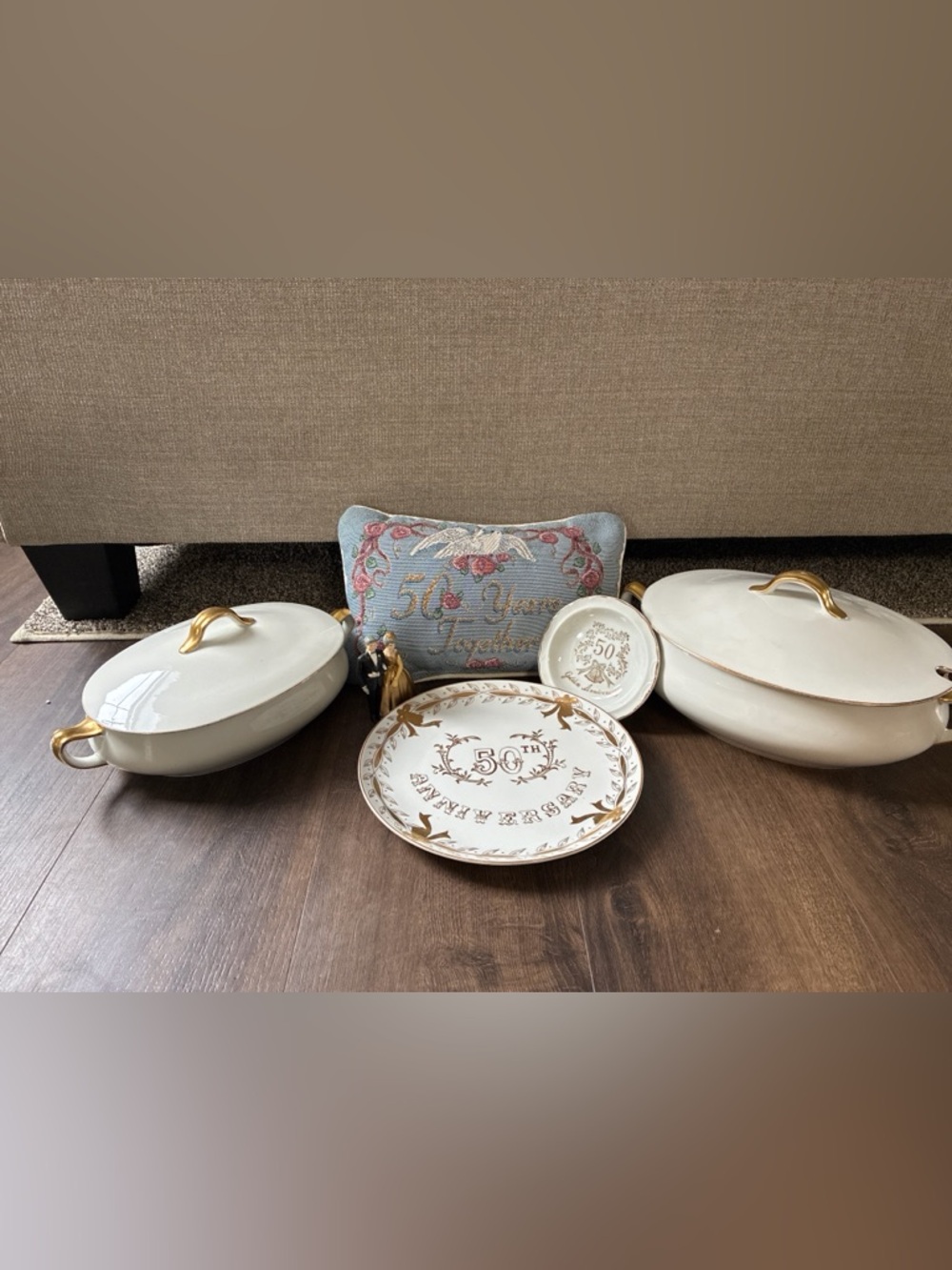 50th Anniversary gift bundle golden anniversary